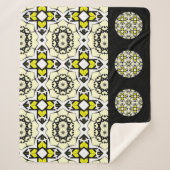 Deel een caleidoscoop art. twaalf sherpa deken (Voorkant)