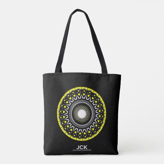 Deel een caleidoscoop art. twaalf tote bag (Achterkant)