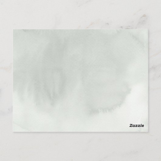 Deel een Geheugen of Verjaardagswens Goud en groen Briefkaart (Achterkant)