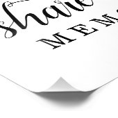 Deel een Geheugenbord voor begrafenis, verjaardag, Foto Afdruk (Hoek)