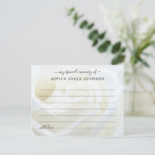 Deel Een Herinnering Bloem Roos Begrafenis Briefkaart (Staand voorkant)
