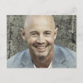 Deel Een Herinnering Foto Funeral Witte Marmer Briefkaart (Achterkant)