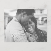 Deel Een Herinnering Foto Huwelijk Briefkaart (Achterkant)