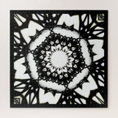 Deel een is caleidoscoop art drie legpuzzel (Horizontaal)