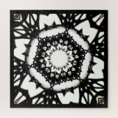 Deel een is caleidoscoop art drie legpuzzel (Verticaal)