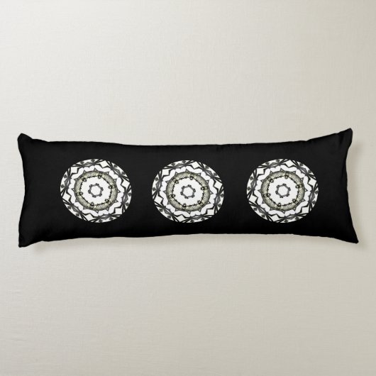 Deel een is caleidoscoop art drie lichaamskussen (Achterkant)