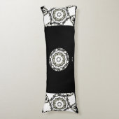 Deel een is caleidoscoop art drie lichaamskussen (Voorkant Verticaal)