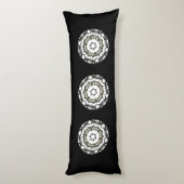 Deel een is caleidoscoop art drie lichaamskussen (Achterkant (Verticaal))