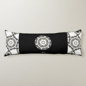 Deel een is caleidoscoop art drie lichaamskussen (Voorkant)