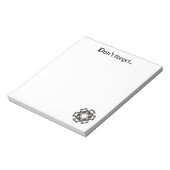 Deel een is caleidoscoop art drie notitieblok (Linkerzijde)