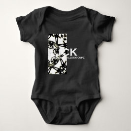 Deel een is caleidoscoop art drie romper