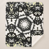 Deel een is caleidoscoop art drie sherpa deken (Voorkant)