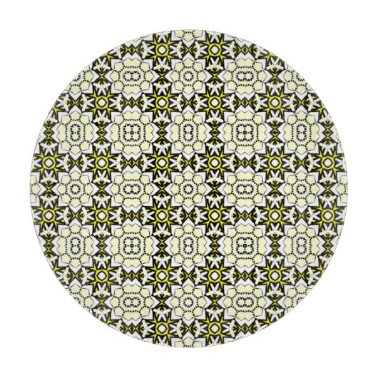 Deel een is caleidoscoop art drie snijplank (Voorkant)