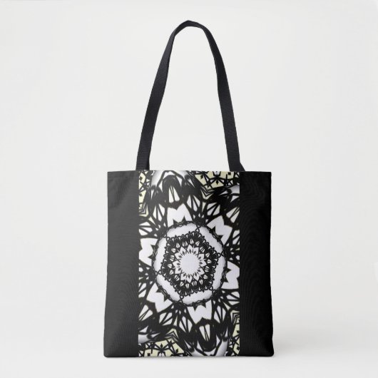 Deel een is caleidoscoop art drie tote bag (Voorkant)