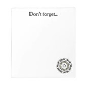 Deel één is caleidoscoop art één notitieblok (Voorkant)