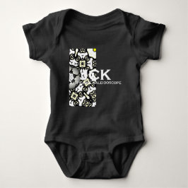 Deel één is caleidoscoop art één romper