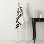 Deel één is caleidoscoop art één sherpa deken (In situ)