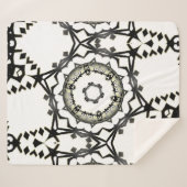 Deel één is caleidoscoop art één sherpa deken (Voorkant (horizontaal))