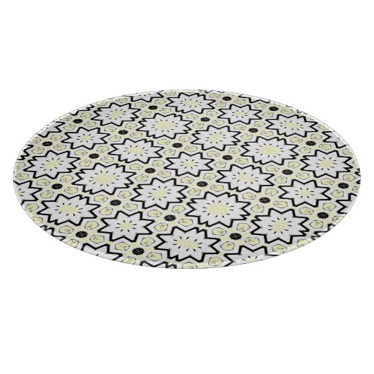 Deel één is caleidoscoop art één snijplank (Hoek)