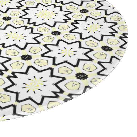 Deel één is caleidoscoop art één snijplank (Hoek)