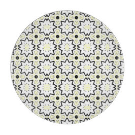 Deel één is caleidoscoop art één snijplank