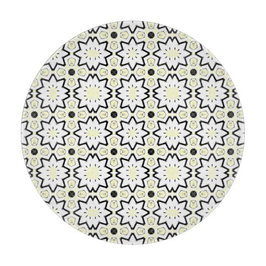 Deel één is caleidoscoop art één snijplank (Voorkant)