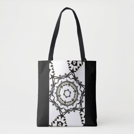 Deel één is caleidoscoop art één tote bag (Voorkant)
