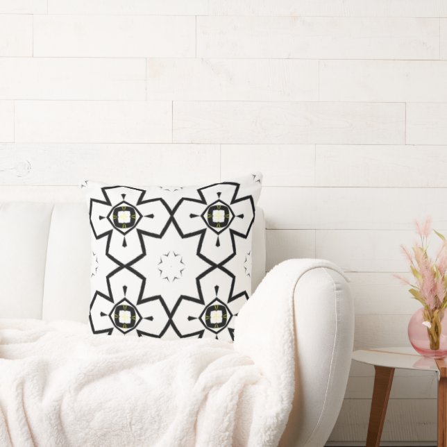 Deel één is caleidoscoop art nine kussen (Bank)