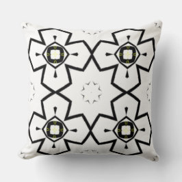 Deel één is caleidoscoop art nine kussen