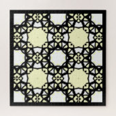 Deel één is caleidoscoop art nine legpuzzel (Horizontaal)
