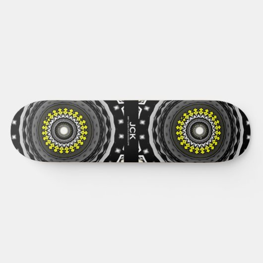 Deel één is caleidoscoop art nine persoonlijk skateboard (Horizontaal)