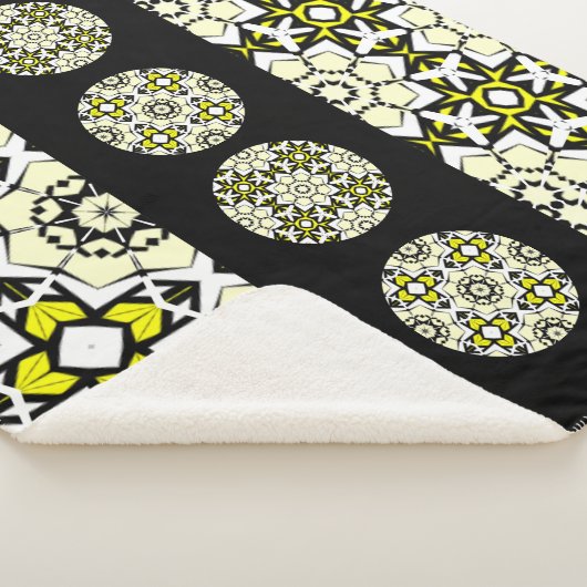 Deel één is caleidoscoop art nine sherpa deken (3/4)