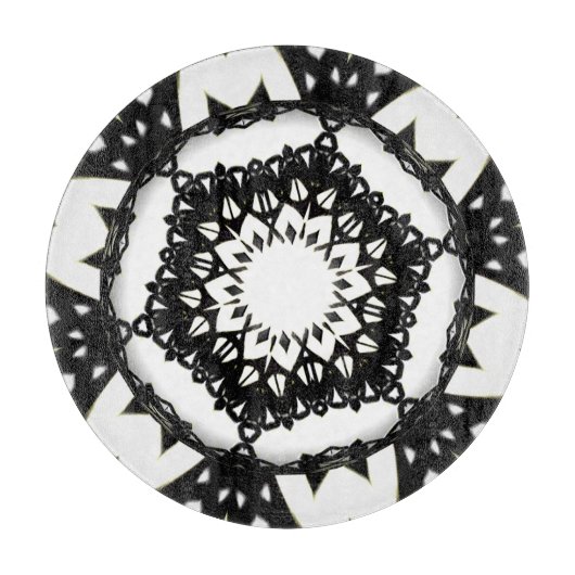 Deel één is caleidoscoop art nine snijplank (Voorkant)