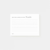 Deel een Kaart van de Begeleidende Begeleiding van Post-it® Notes (Voorkant)