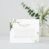 Deel een Kaart van de Begrafenis van het Geheugen  (Staand voorkant)