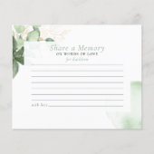 Deel een Kaart van de Begrafenis van het Geheugen  (Voorkant)