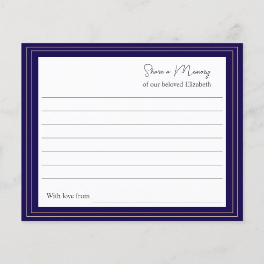 Deel een liefdevol woord begrafenisdienst (Voorkant)