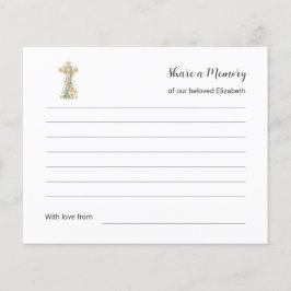 Deel een liefdevol woord begrafenisdienst