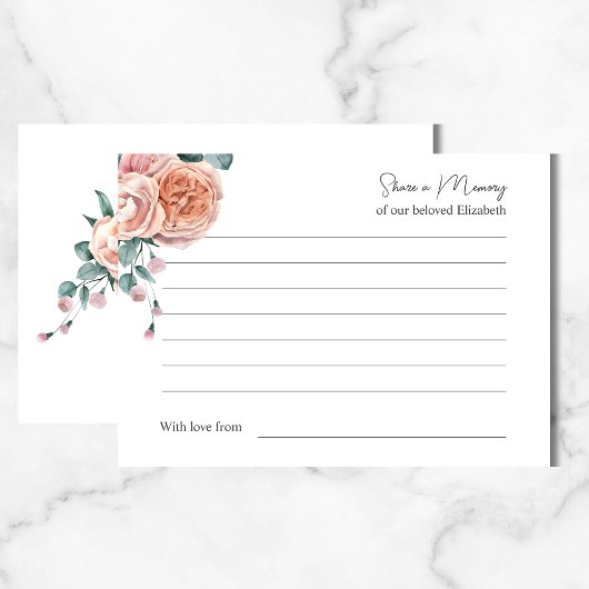 Deel een liefdevol woord begrafenisdienst