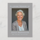 Deel een Memory Card + jouw tekst & foto Bedankkaart (Voorkant)