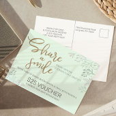 Deel een Smile Dental Reference Program Briefkaart