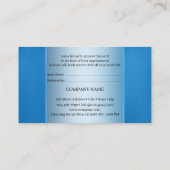 Deel een Visitekaartje met een glimlauw verwijzing (Achterkant)