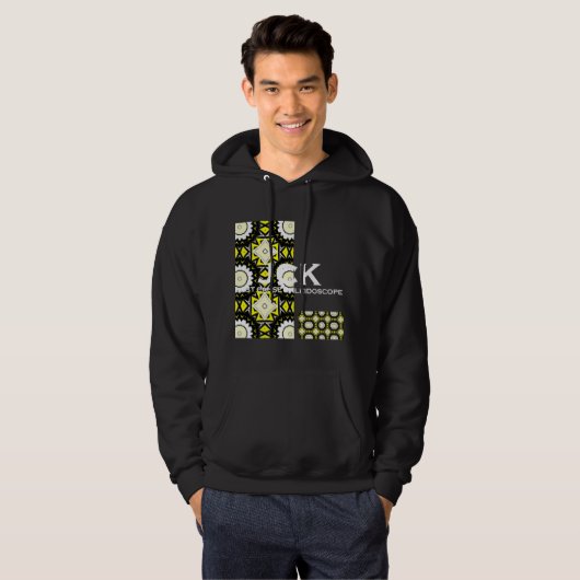 Deel één's caleidoscoop art dertien hoodie (Voorkant volledig)