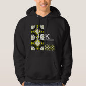 Deel één's caleidoscoop art dertien hoodie (Voorkant)