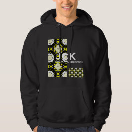 Deel één's caleidoscoop art dertien hoodie