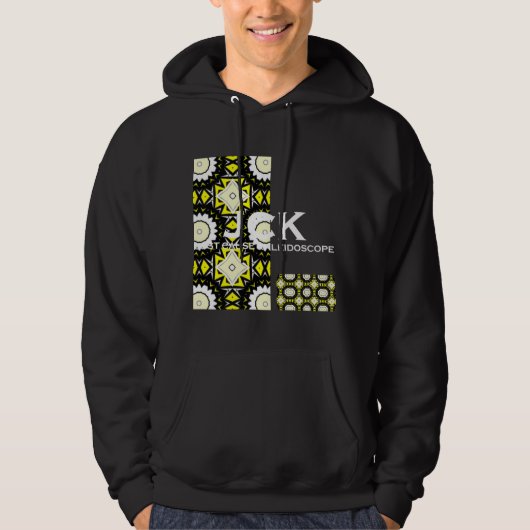 Deel één's caleidoscoop art dertien hoodie (Voorkant)
