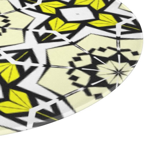 Deel één's caleidoscoop art dertien snijplank (Hoek)