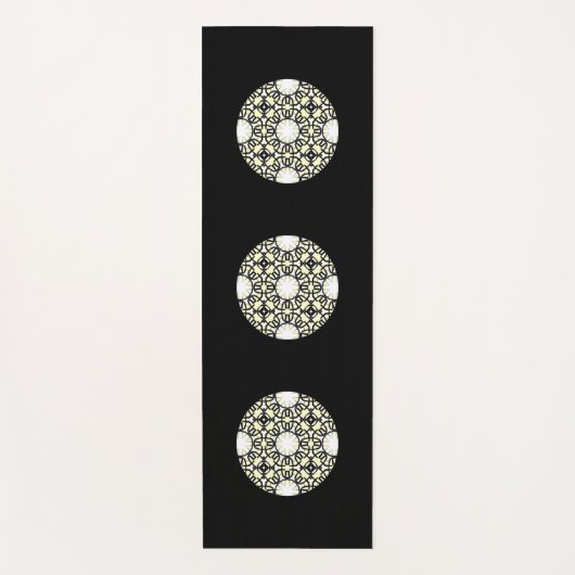 Deel één's caleidoscoop art dertien yogamat (Voorkant)