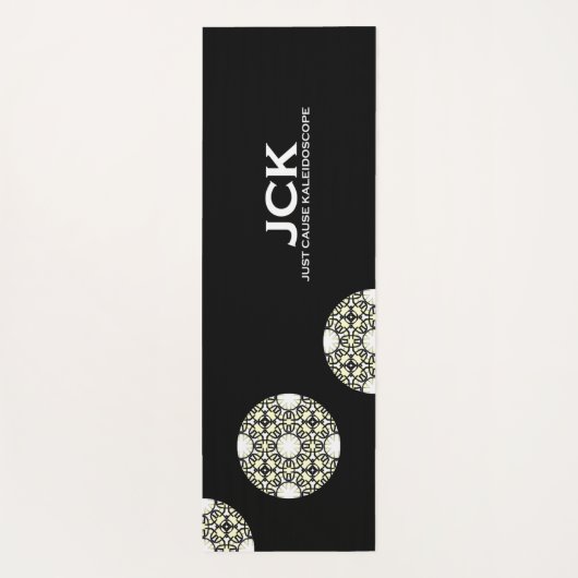 Deel één's caleidoscoop art dertien yogamat (Achterkant)