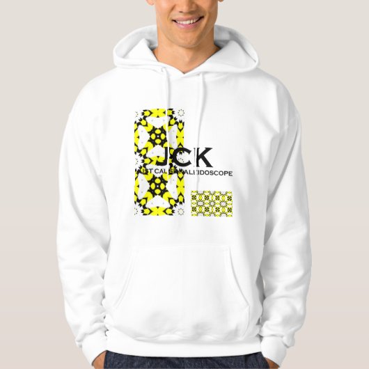 Deel één's caleidoscoop art drieëntwintig hoodie (Voorkant)